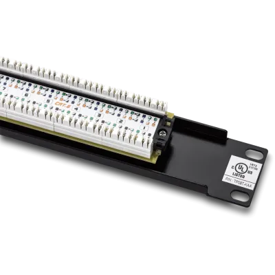 TRENDNET - TC-P08C6 - 8-Port Cat. 6 Unshielded Patch Panel (10" wide)