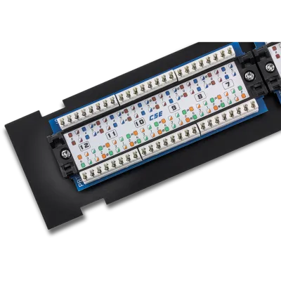 TRENDNET - TC-P12C5V - 12-Port Cat5e Unshielded Wall Mount Patch Panel with Included 89D Bracket