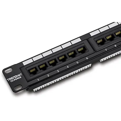TRENDNET - TC-P24C6 - Cat6 24-port Unshielded Patch Panel