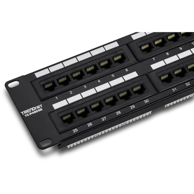 TRENDNET - TC-P48C5E - Cat5/5e 48-port Unshielded Patch Panel