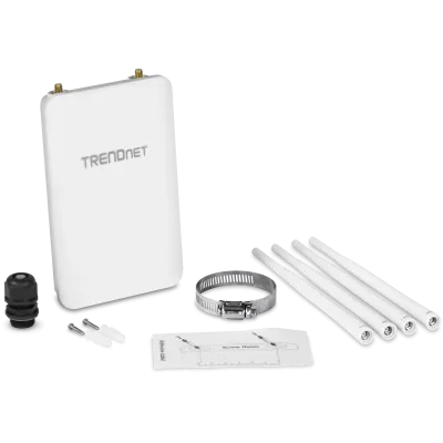 TRENDNET - TEW-841APBO (CA) - 5dBi Wireless AC1200 Outdoor PoE+ Omni Directional Access Point