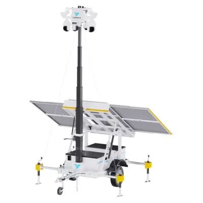 Luminys - TG-113A - LumiGuardian Solar Security Trailer With LumiCloud License and 4G Data 100GB USA/Canada/Puerto Rico