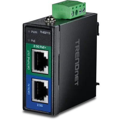 Trendnet - TI-IG215 - Industrial 2.5G PoE+ Injector
