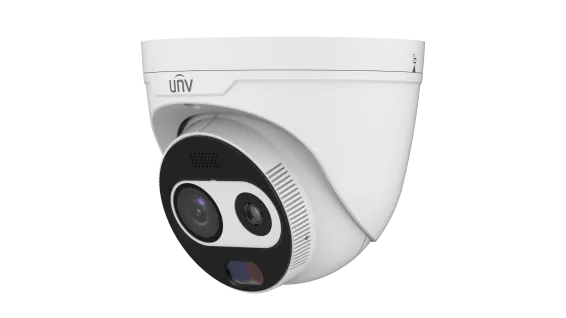 UNV - TIC3612SA-F2-4F3AC-I1 - 4MP Dual Dual-spectrum Thermal Network Turret Camera Thermal