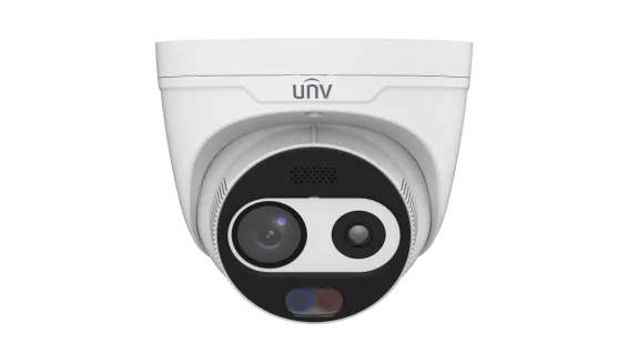 UNV - TIC3612SA-F2-4F3AC-I1 - 4MP Dual Dual-spectrum Thermal Network Turret Camera Thermal