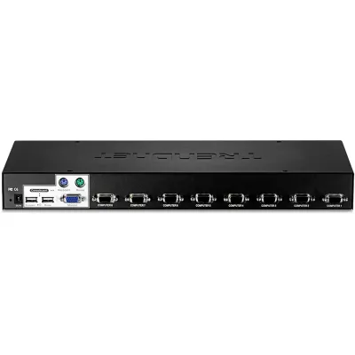 TRENDNET - TK-803R - 8-port KVM USB/PS2 Rack Mount Switch
