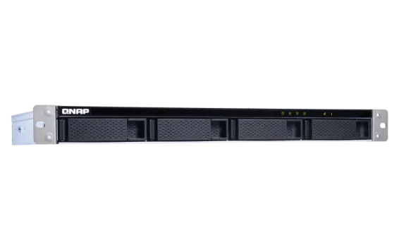 QNAP - TL-R400S-US - 4-bay 1U rackmount SATA JBOD expansion unit with a QXP-400eS-A1164 PCIe SATA host card and 1 SFF-8088 to SFF-8088 SAS/SATA 6Gb/s external cables