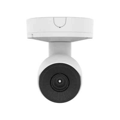 Hanwha - TNO-C3022TRA - Wisenet T network AI Radiometric compact bullet camera (uncooled), 384 x 288 @ 8fps, ＜30mK (NETD), 6.6mm fixed focal lens (HFoV: 60.0°), Triple triple codec H.265/H.264/MJPEG with Wisestream II and WiseStream III (based on AI 