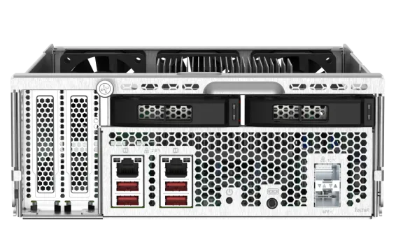 QNAP - TNS-h1083X-E2236-16G - Intel® Xeon® E-2236 6 cores/12 threads 3.4 GHz processor (Bursts up to 4.8 GHz), 16 GB DDR4