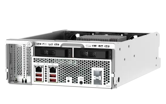 QNAP - TNS-h1083X-E2236-16G - Intel® Xeon® E-2236 6 cores/12 threads 3.4 GHz processor (Bursts up to 4.8 GHz), 16 GB DDR4