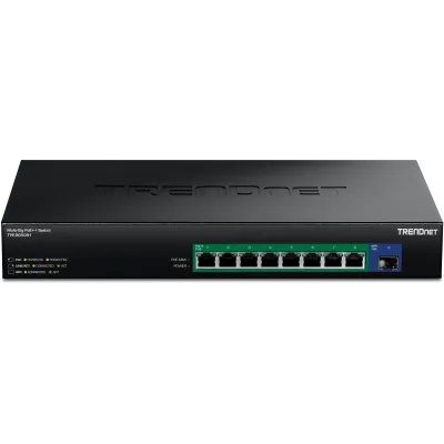 Trendnet - TPE-BG5091 - 9-port 2.5G GaN Power PoE++ Switch with 10G SFP+ Ports (480W)