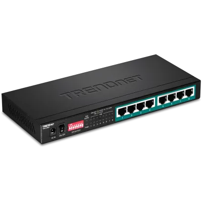 TRENDNET - TPE-LG80 - 8-Port Gigabit Long Range PoE+ Switch