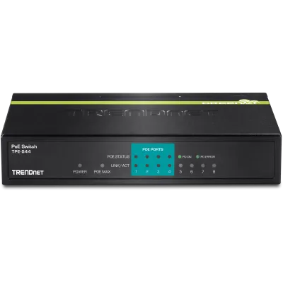Trendnet - TPE-S44 - 8-port 10/100, 4 PoE Switch