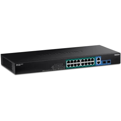 TRENDNET - TPE-TG182F - 18-port Gigabit High Power PoE+ Switch