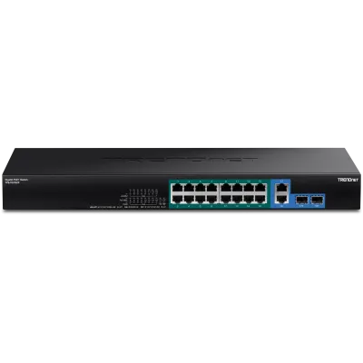 TRENDNET - TPE-TG182F - 18-port Gigabit High Power PoE+ Switch