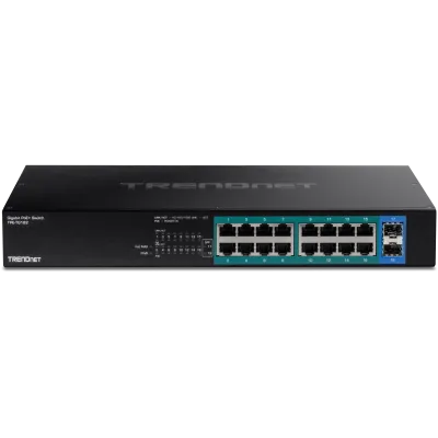 TRENDNET - TPE-TG182 - 18-Port Gigabit PoE+ Switch (240W)