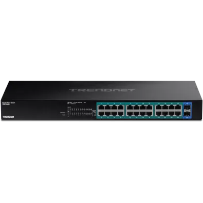 TRENDNET - TPE-TG262 - 26-Port Gigabit PoE+ Switch (380W)