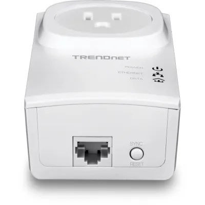 TRENDNET - TPL-407E2K - 500 AV Compact Powerline Adapter Kit /w Pass Through