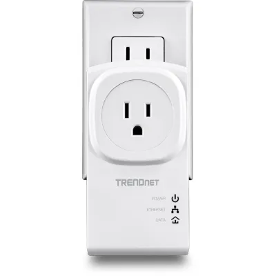 TRENDNET - TPL-407E2K - 500 AV Compact Powerline Adapter Kit /w Pass Through