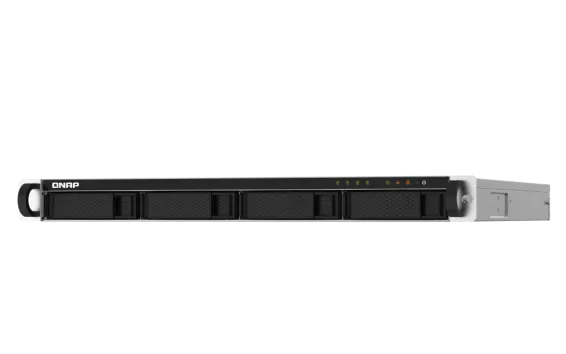 QNAP - TS-432PXU-2G-US - QNAP 1U 4-Bay ARM-based 2.5G &10G NAS, Quad Core 1.7GHz, 2GB DDR3 RAM, 2 x 10GbE SFP+, 2 x GbE, Single Power Supply (not upgradeable)