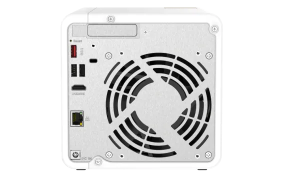QNAP - TS-462-2G-US - QNAP 4-Bay desktop NAS, Intel Celeron N4505 dual-core processor, 2GB DDR4 SODIMM RAM