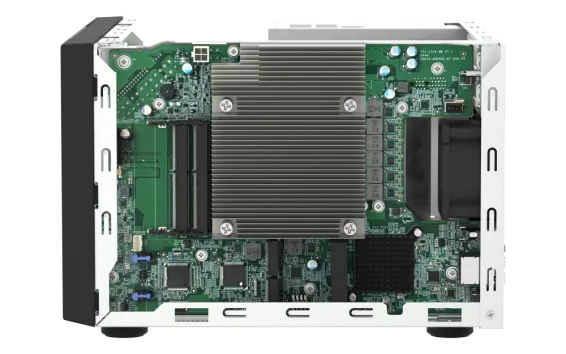 QNAP - TVS-h874X-i9-64G-US - QNAP Ultra-High Speed 8 Bay NAS. Intel Core i9 16C (8 Performance cores + 8 Efficient cores) /24T processor