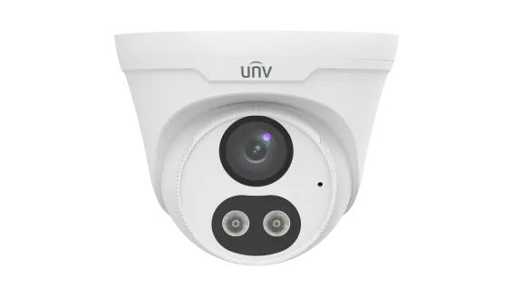 UNV - UAC-T142-ACF40LM-DL - 2MP Dual Light Analog 2-Way Talk Turret 4.0mm