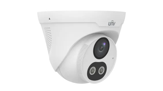 UNV - UAC-T142-ACF28LM-DL - 2MP Dual Light Analog 2-Way Talk Turret 2.8mm