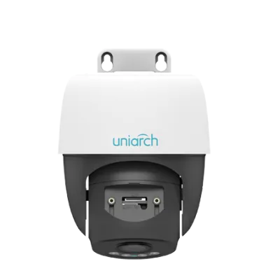 UNV - Uho-P2A-M3F4D - 3MP Outdoor Wi-Fi PT camera, Internal Antenna, 1.5W high power speaker, Quick installation with detachable mounting plate