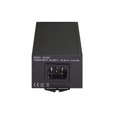 Vigitron - Vi22401 - 1-Port MaxiiPower af/at 60W PoE Midspan w/ built in power supply