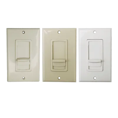 SPECO - WAT100D - 100W Decora Style 70/25V Slider Volume Control with 3 color option