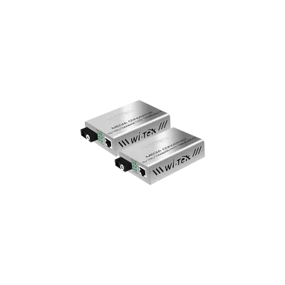 Wi-Tek - WI-MC101G - 25KM 1000Mbps Single Fiber Optic Media Converter (Sell in Pair)