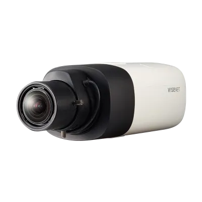 Hanwha - XNB-6000 - Wisenet X powered by Wisenet 5 network box camera, 2MP, Full HD(1080p) @60fps, simple focus, triple codec H.265/H.264/MJPEG with WiseStream II technology, 150dB WDR, USB port for easy installation, advanced video analytics and sou