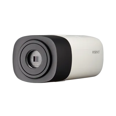 Hanwha - XNB-6000 - Wisenet X powered by Wisenet 5 network box camera, 2MP, Full HD(1080p) @60fps, simple focus, triple codec H.265/H.264/MJPEG with WiseStream II technology, 150dB WDR, USB port for easy installation, advanced video analytics and sou