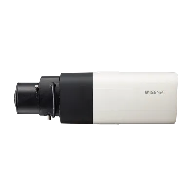 Hanwha - XNB-6000 - Wisenet X powered by Wisenet 5 network box camera, 2MP, Full HD(1080p) @60fps, simple focus, triple codec H.265/H.264/MJPEG with WiseStream II technology, 150dB WDR, USB port for easy installation, advanced video analytics and sou