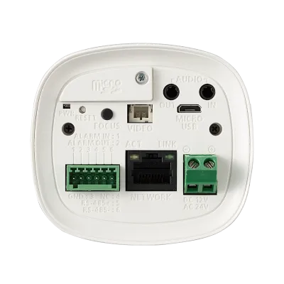 Hanwha - XNB-8000 - Wisenet X powered by Wisenet 5 network box camera, 5MP @30fps, simple focus, triple codec H.265/H.264/MJPEG with WiseStream II technology, 120dB WDR, USB port for easy installation, advanced video analytics and sound classificatio