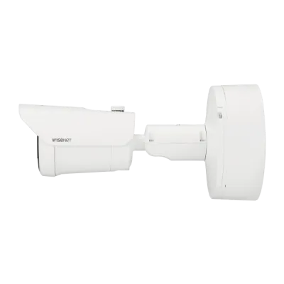 Hanwha - XNO-6083R - Powered by WN7, X-Plus series, Outdoor Network AI IR Bullet Camera, 2MP @ 120FPS, 2.8~12mm(4.3x) (119.5°~27.9°) motorized varifocal lens, Triple codec (H.265/H.264/MJPEG), IR viewable length 50m (164ft), USB port for easy install