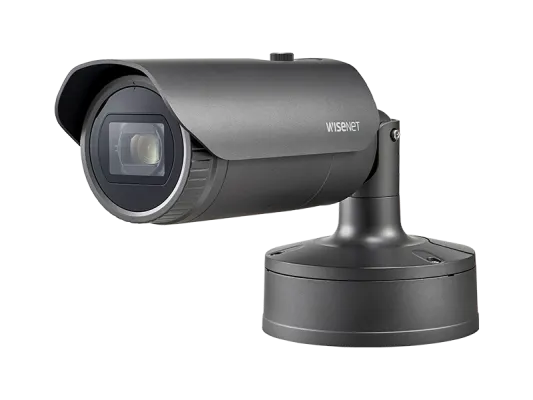 Hanwha - XNO-6120R - Wisenet X powered by Wisenet 5 network IR outdoor bullet camera, 2MP, Full HD(1080p) @60fps, 12X optical zoom lens (5.2mm ~62.4mm) (54.58º ~ 5.30º), triple codec H.265/H.264/MJPEG with WiseStream II technology, 150dB WDR, USB por