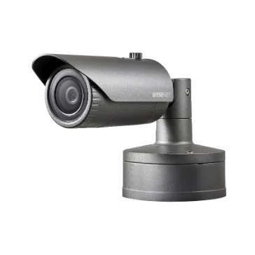 Hanwha - XNO-8040R - Wisenet X powered by Wisenet 5 network outdoor vandal bullet camera, 5MP @30fps, 7mm fixed lens (50.7°), triple codec H.265/H.264/MJPEG with WiseStream II technology, 120dB WDR, USB port for easy installation, advanced video anal