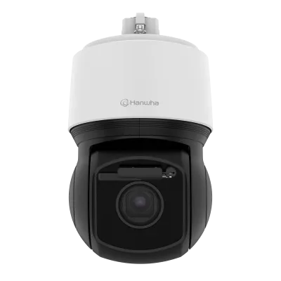 Hanwha - XNP-C8303RW - Powered by WN7 PTZ Plus with AI, 6MP @ 30FPS resolution, 5mm~150mm (30x) lens, build in wiper and adaptive Wise IR (200m), extreme WDR 120dB, Day & Night ICR, H.265, H.264, MJPEG codec support, Analytics events based on AI engi