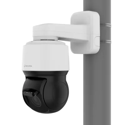 Hanwha - XNP-C9303RW - Powered by WN7 PTZ Plus with AI, 4K @ 30FPS resolution, 5mm~150mm (30x) lens, build in wiper and adaptive Wise IR (200m), extreme WDR 120dB, Day & Night ICR, H.265, H.264, MJPEG codec support, Analytics events based on AI engin