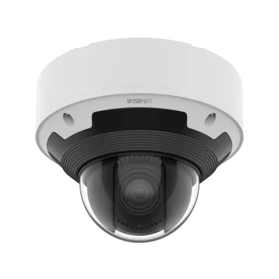 Hanwha - XNV-6083RZ - Powered by WN7, X-Plus series, Outdoor Network AI IR Vandal Dome Camera, 2MP resolution @ 120FPS, 2.8~12mm (4.3x) (120°~27°) motorized varifocal lens, Remote lens adjustment (PTRZ), Triple codec (H.265/H.264/MJPEG), IR Viewable 