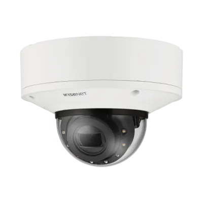 Hanwha - XNV-9083R - Outdoor Network AI IR Vandal Dome Camera with 4.4~9.3mm Lens