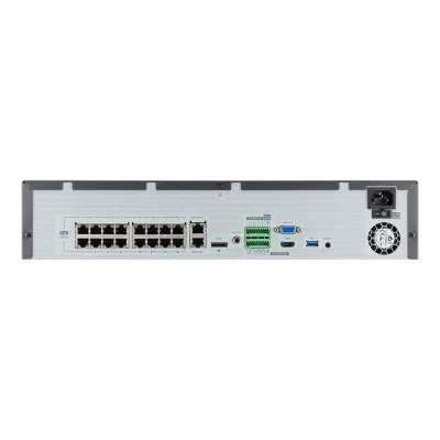 Hanwha - XRN-1610SA-8TB - WiseNet X Series 16-Channel 12MP PoE+ NVR with 8TB HDD