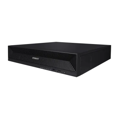 Hanwha - XRN-1620B2-30TB - 8K NVR (Intel based), 30TB RAW, 16 channels, H265,H264, MJPEG, 8 fixed internal SATA HDDs (10TB max per HDD), ARB (Automatic Recovery Backup), 140 Mbps recording / up to 32 Mbps playback, Dual stream recording, WiseStream t