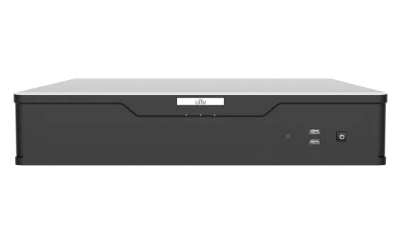UNV - XVR308-32Q3 - UNV 8 Hard Disks 32-Channel 5MP TVI CVI AHD H.265 Hybrid Network Video Recorder, Audio over Coax
