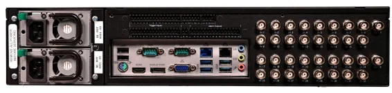 ExacqVision - IP08-48T-2ZL-2E - 42TB Z Series IPS 2U Recorder Enterprise Linux with 8 IP Cameras Licenses