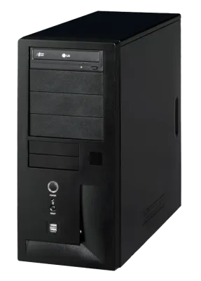 GANZ - ZNR-ClientPC - 18TB(1x18TB) HDD, 500G NVME, Win11 Pro (64bit), Intel i7‐14700 (12 Core, 2.10GHz CPU), 32G RAM, 2x 1Gb Nics, 1x 650W PS, 1x 64Bit Nvidia 6GB Video card (2x Monitor Support)