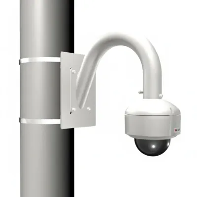 ACTi - SMAX-0110 - Pole Mount with Gooseneck and Mount Kit for Dome Cameras