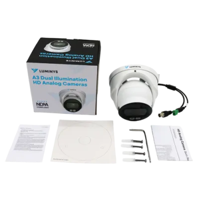 Luminys - A3T-2LAV - 2MP Dual-Light Analog Vari-focal Turret Camera